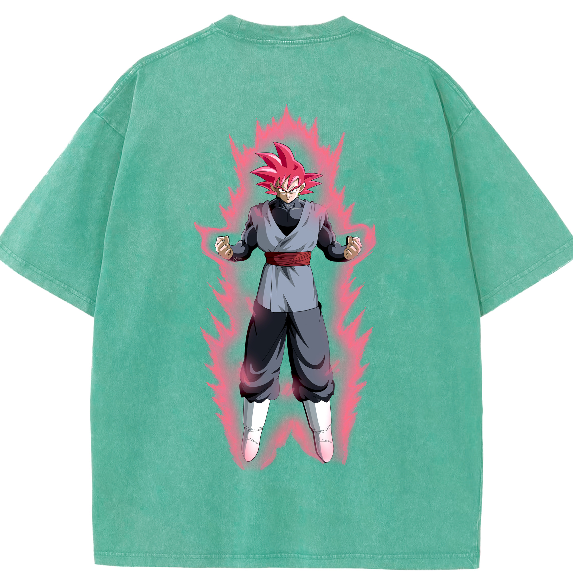 （画像用） ドラゴンボール ベジット DRAGON BALL Vegetto 綿100% ヴィンテージ風 半袖Tシャツ（背面プリント）